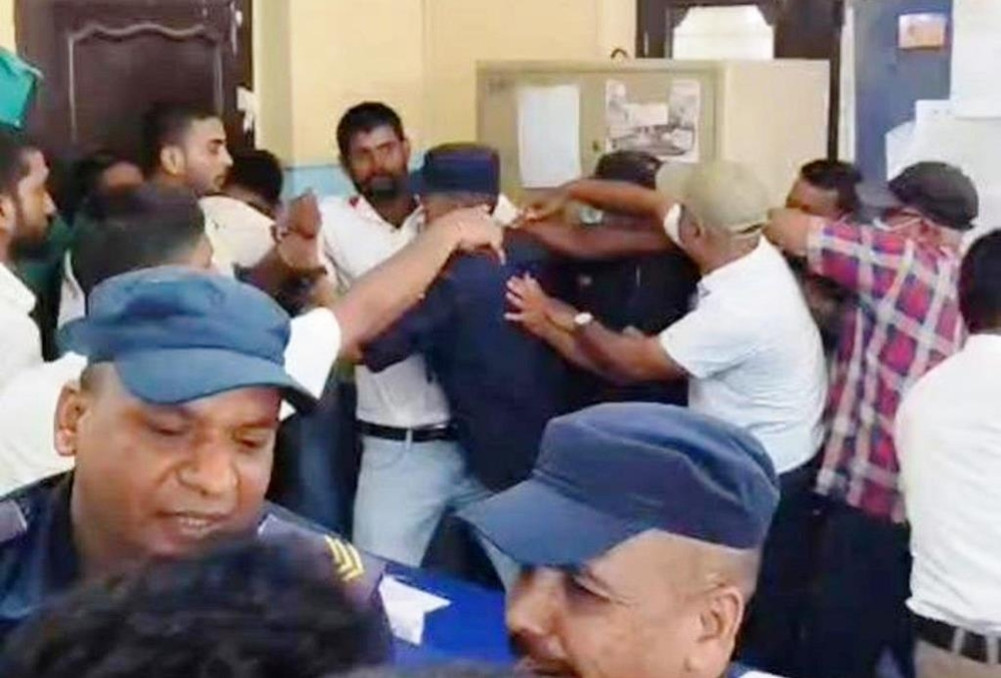 After a patient's death at Narayani Hospital, emergency room vandalized; one person taken into custody