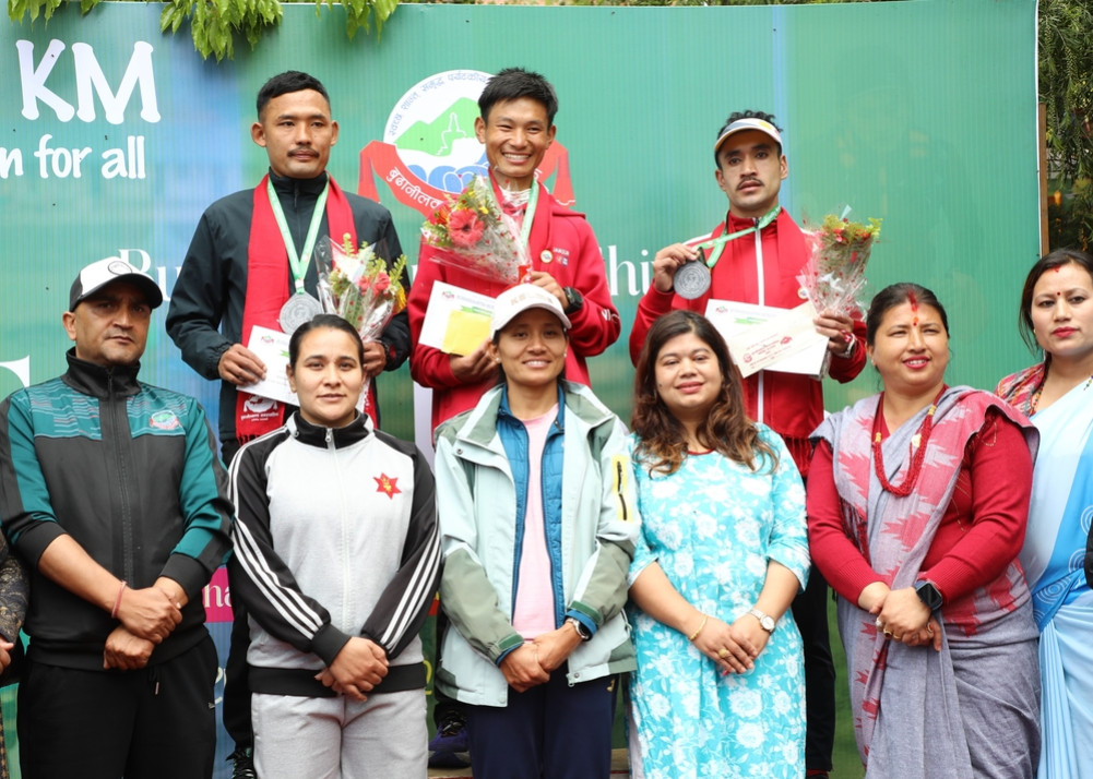 Milan and Sunsari win in Shivpuri Trail Race