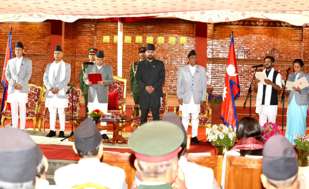 Two newly appointed ministers take oath