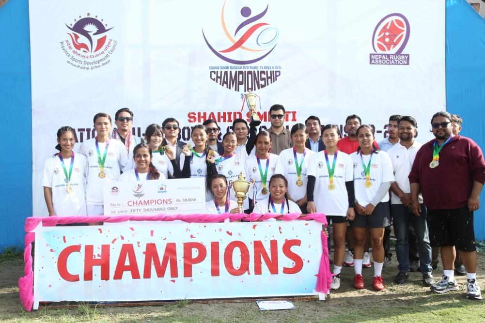 Karnali and Bagmati crowned champions in national U-20 rugby