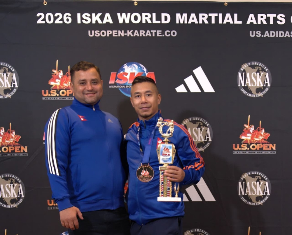 Karate player Suman wins bronze medal