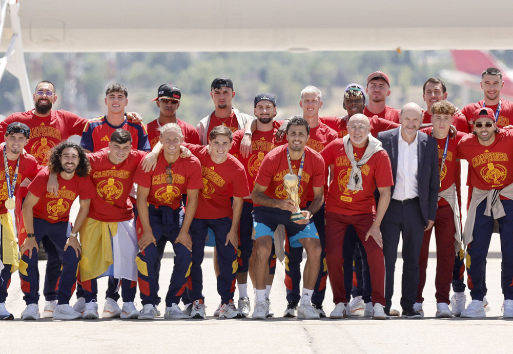 The entire football journey of Spain