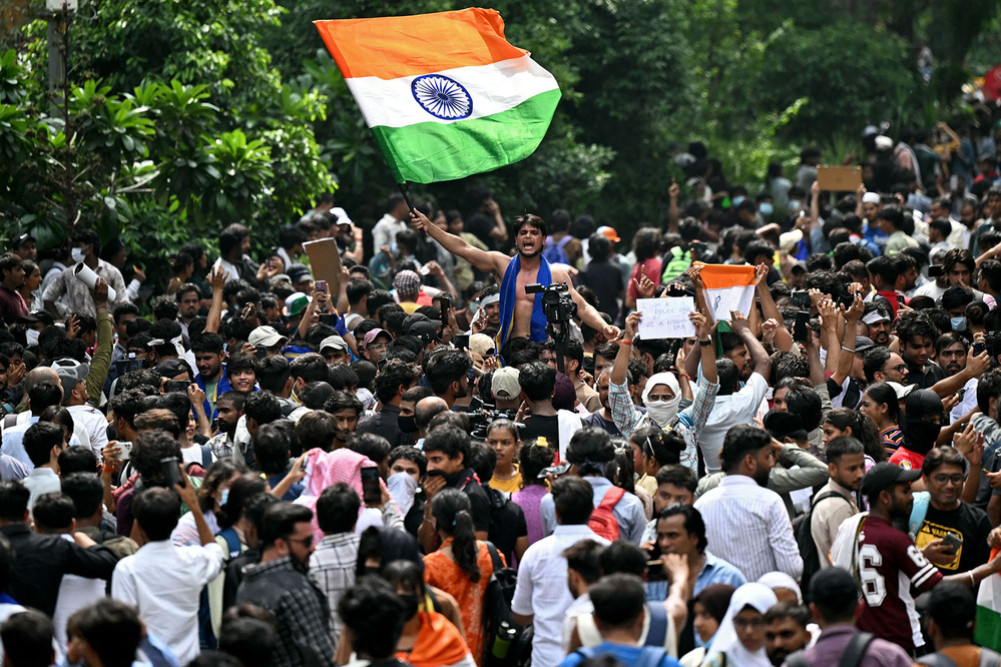 Even though the youth movement has stopped, questions about the credibility of the Indian media have not ceased