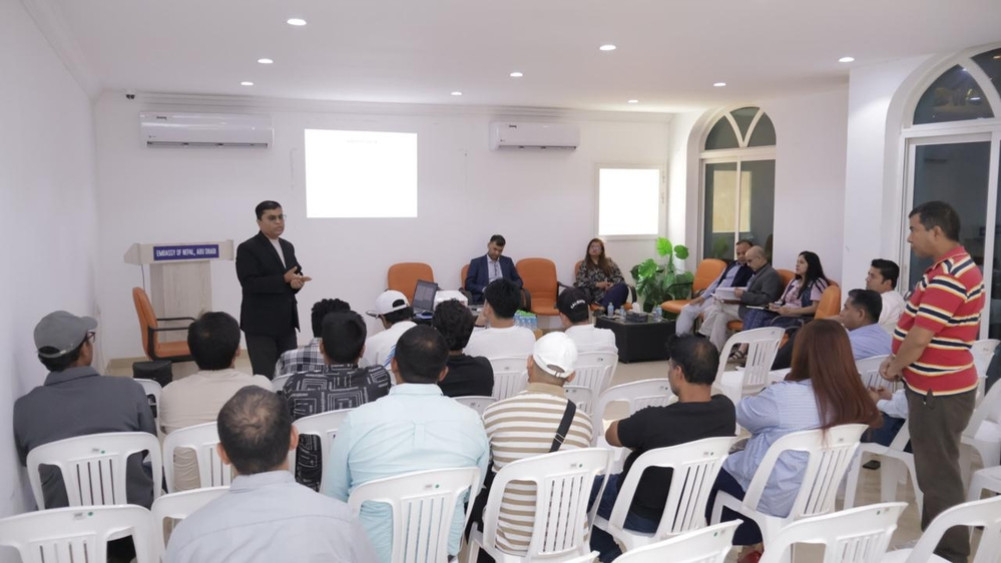 Information on labor awareness and safe employment for Nepali workers