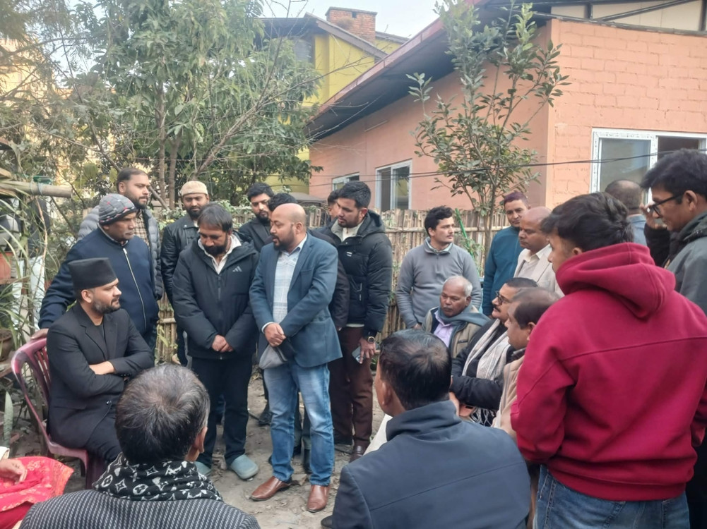 Balendra held discussions with RSVP cadres and relatives from his home district of Mahottari
