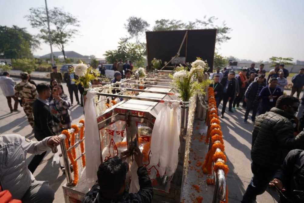 Crowds gather in Darjeeling to pay last respects to Prashant
