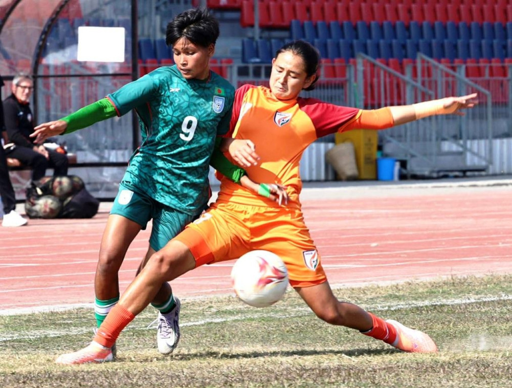 SAFF U-19 Women's Championship: Bangladesh defeats India 2-0