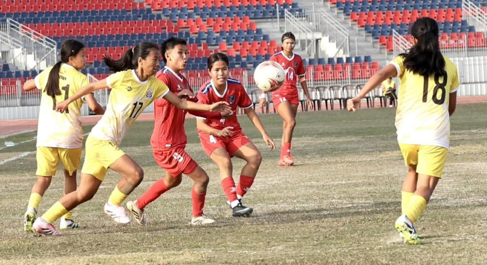 SAFF U-19 Women's Championship: Nepal defeats Bhutan 2-1