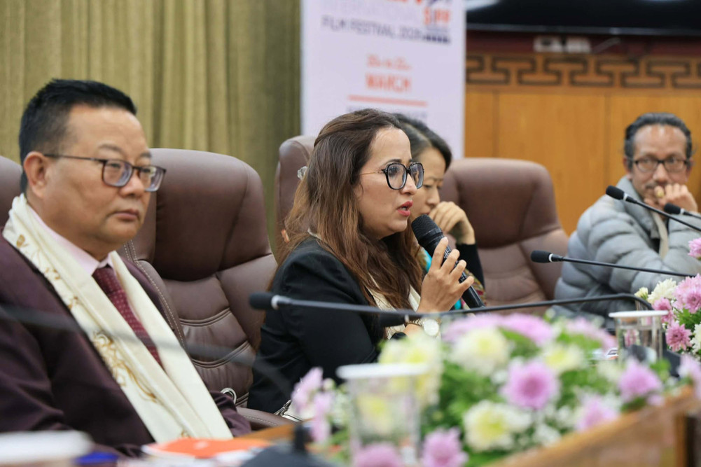 Nepali filmmaker Janish Pahadi honored in Sikkim