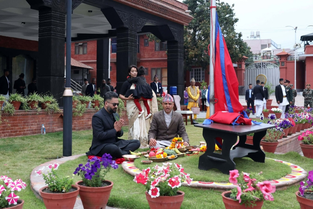 Newly appointed Prime Minister Shah moves to Baluwatar