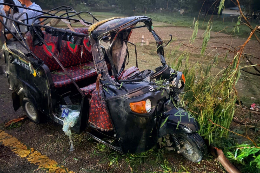 2 killed, 3 injured as tree falls on tempo in Mahottari