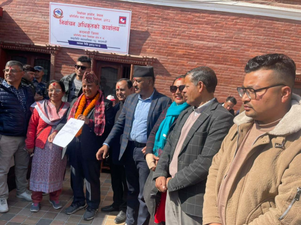 UML's Shakya files candidacy from Kathmandu-9