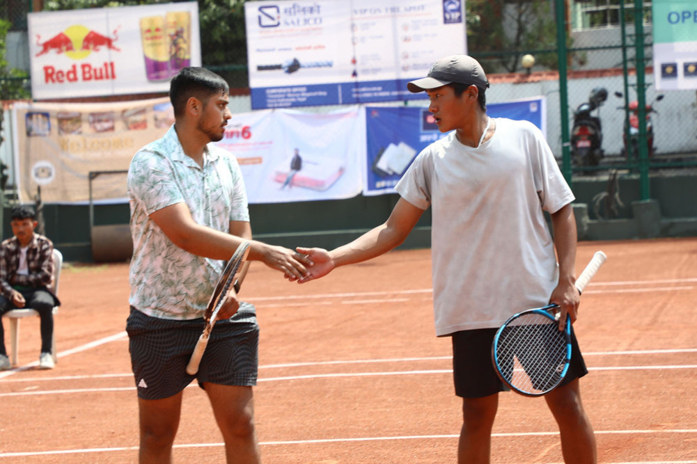 Pranav and Ayushmann pair win in tennis