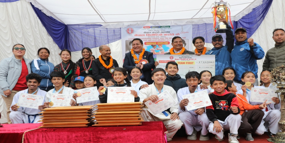 Naraharipur Dojo wins 5 gold medals in karate
