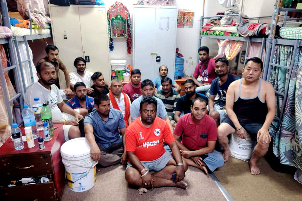 36 Nepali workers in Qatar have not received their salaries for 8 months, more than 20 million rupees have been withheld