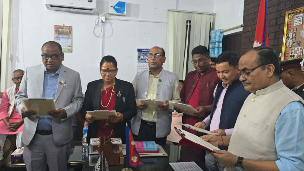 6 newly appointed ministers of Madhesh Province take oath