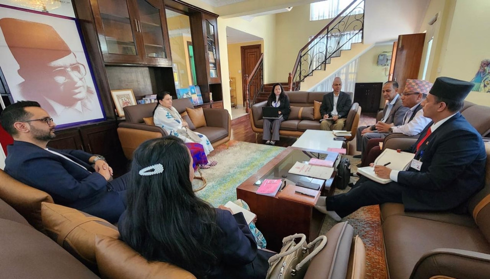Constitution Amendment Task Force takes suggestions from former Presidents Yadav and Bhandari