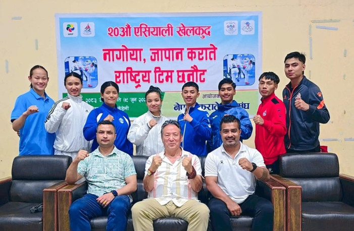 Karate players selected for Asian Games