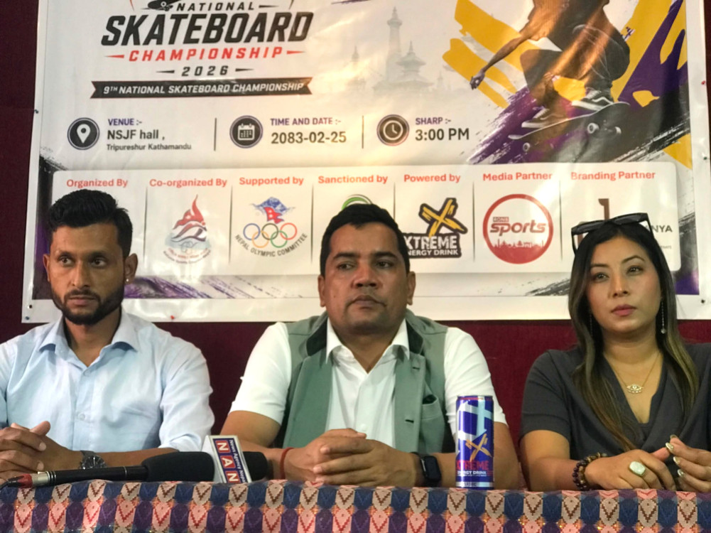 National Skateboard Competition to be held in Handigaun