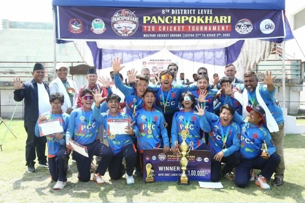 Panchpokhari Cricket Club wins title