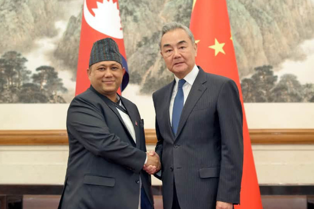 Chinese representative expresses interest in MCC and SPP during meeting with Foreign Minister Khanal