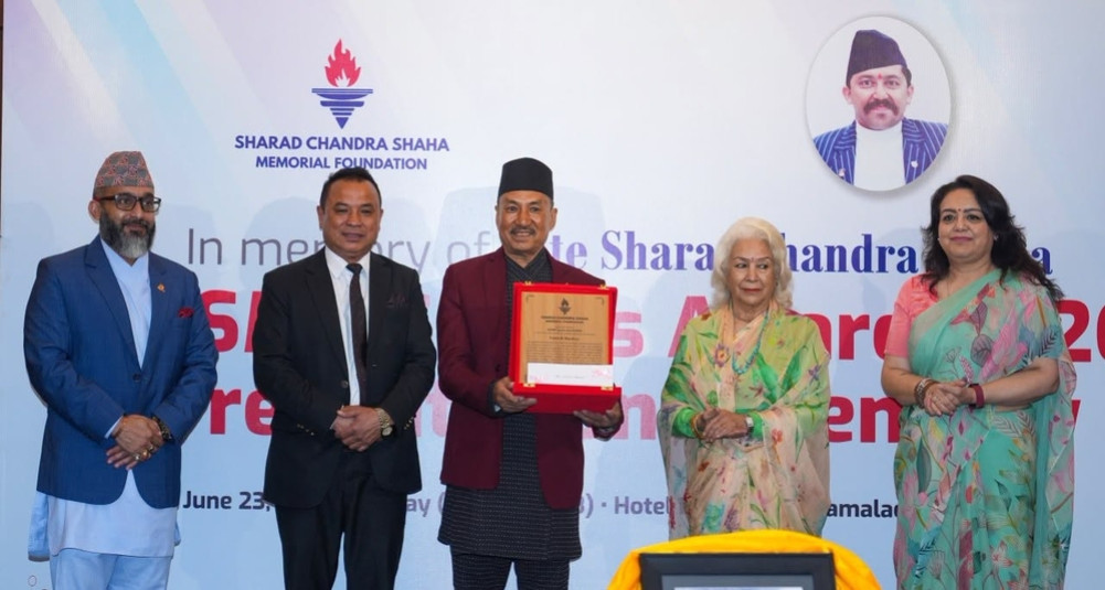 Boxing's Umesh and cricket's Sandeep receive awards
