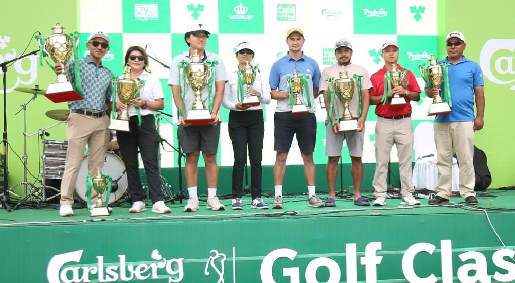 Tenzing wins Carlsberg Golf Classic