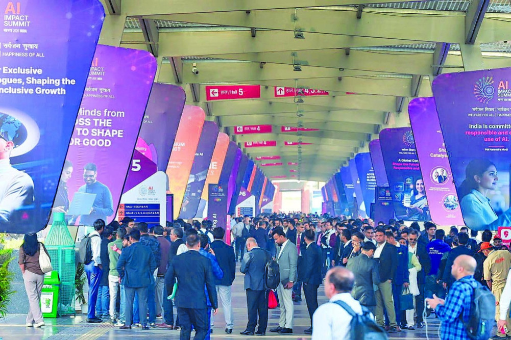 The world's largest AI fair has begun in India.
