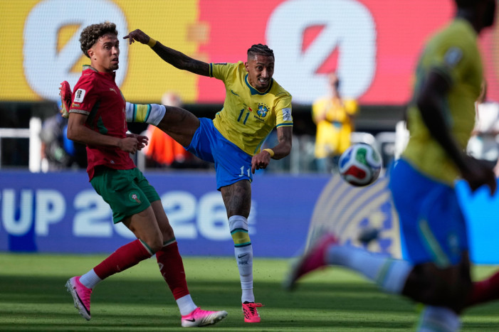 Brazil draws with Morocco