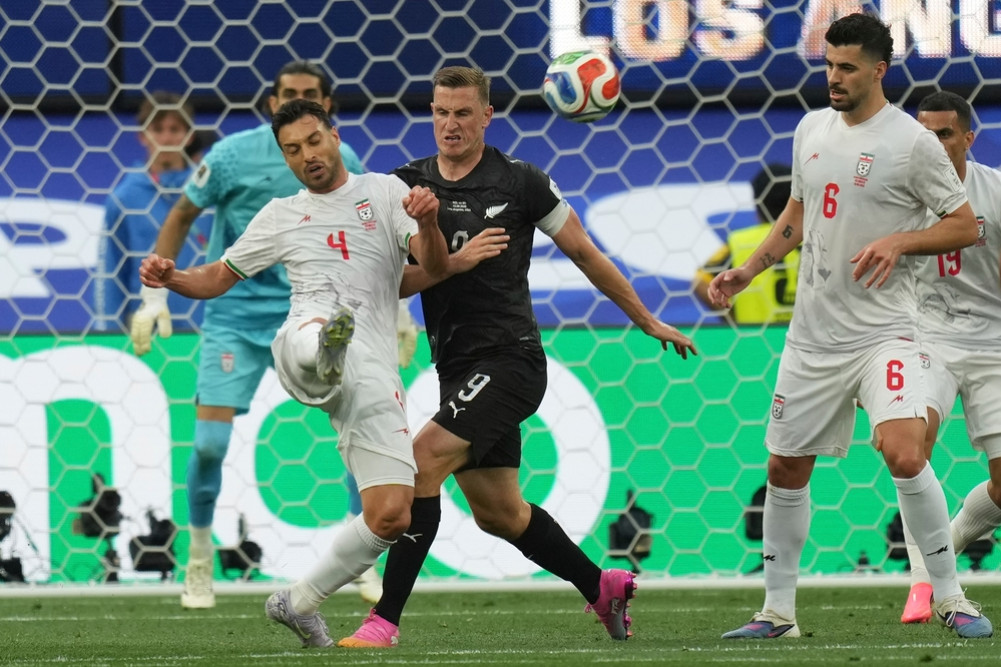 New Zealand and Iran draw in the first half