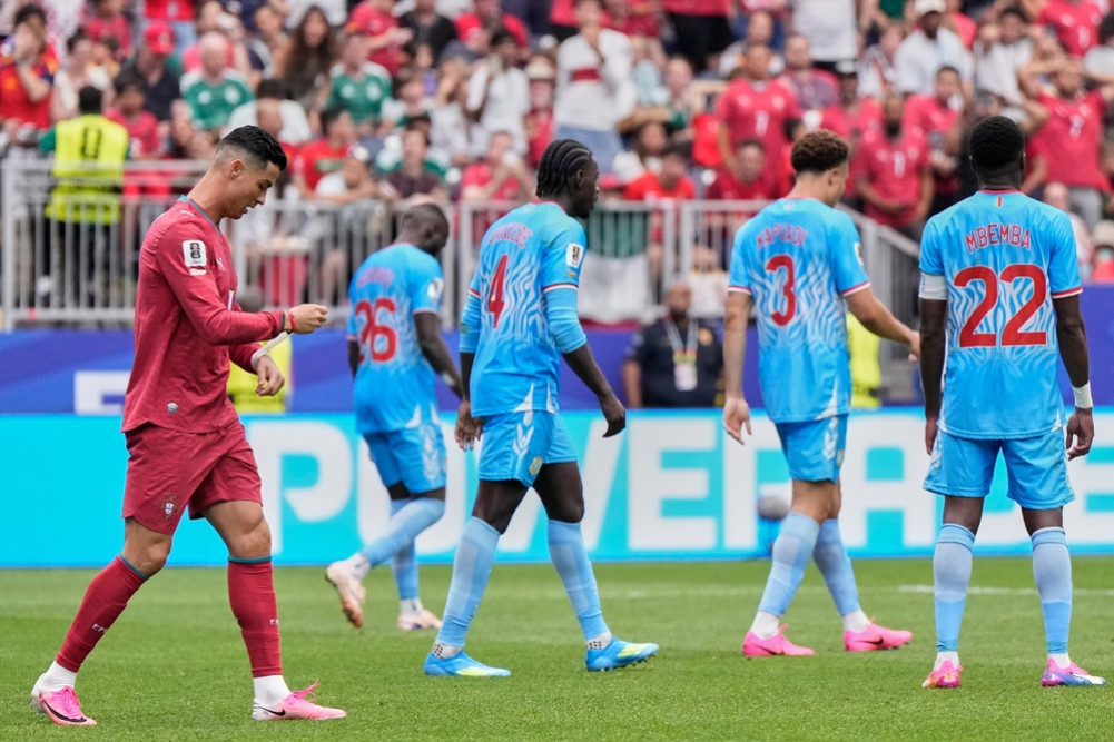 Congo's bravery against Ronaldo's Portugal