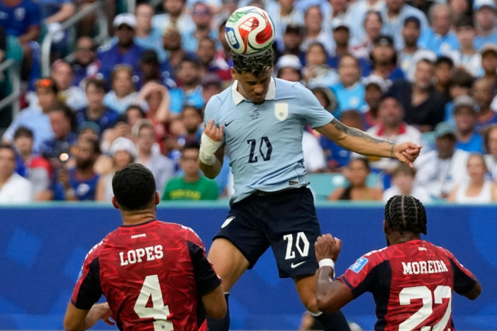 Uruguay scored a goal.