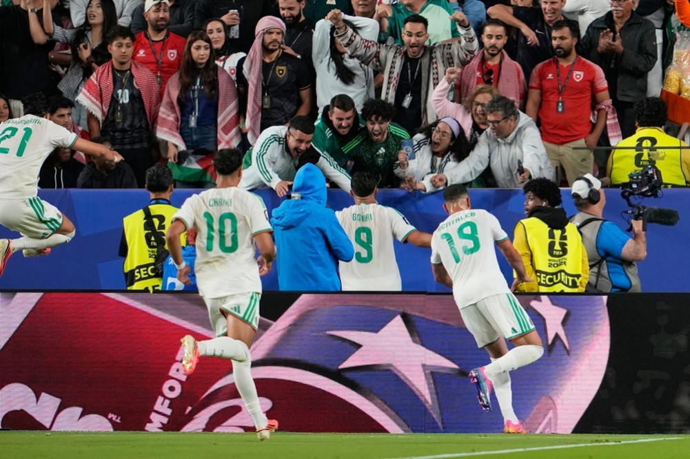 Jordan eliminated after losing to Algeria