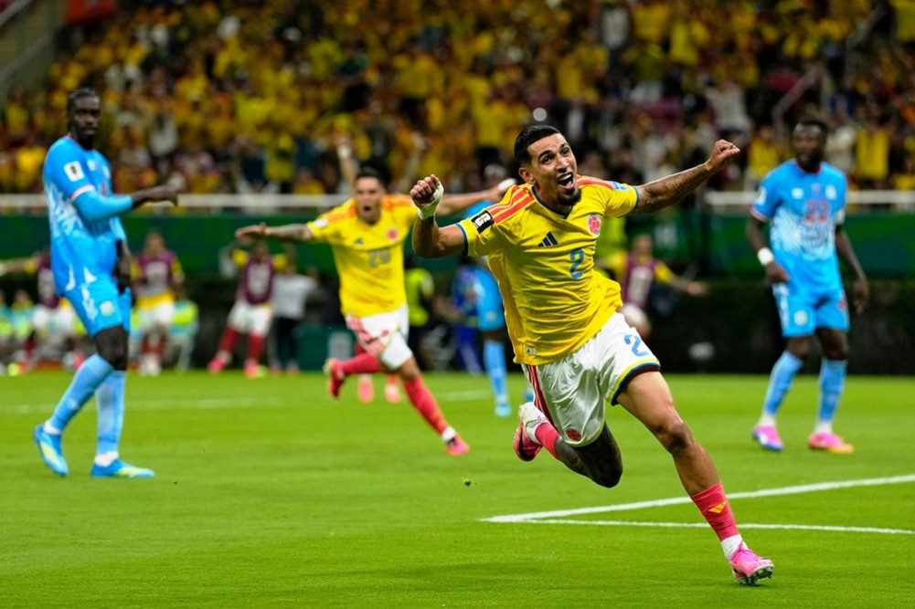 Colombia in the knockout stages