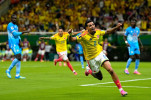 Colombia in the knockout stages