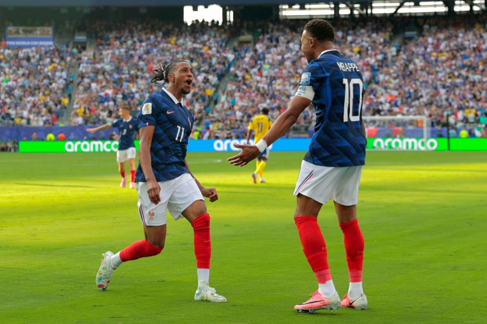 France performing at a high level
