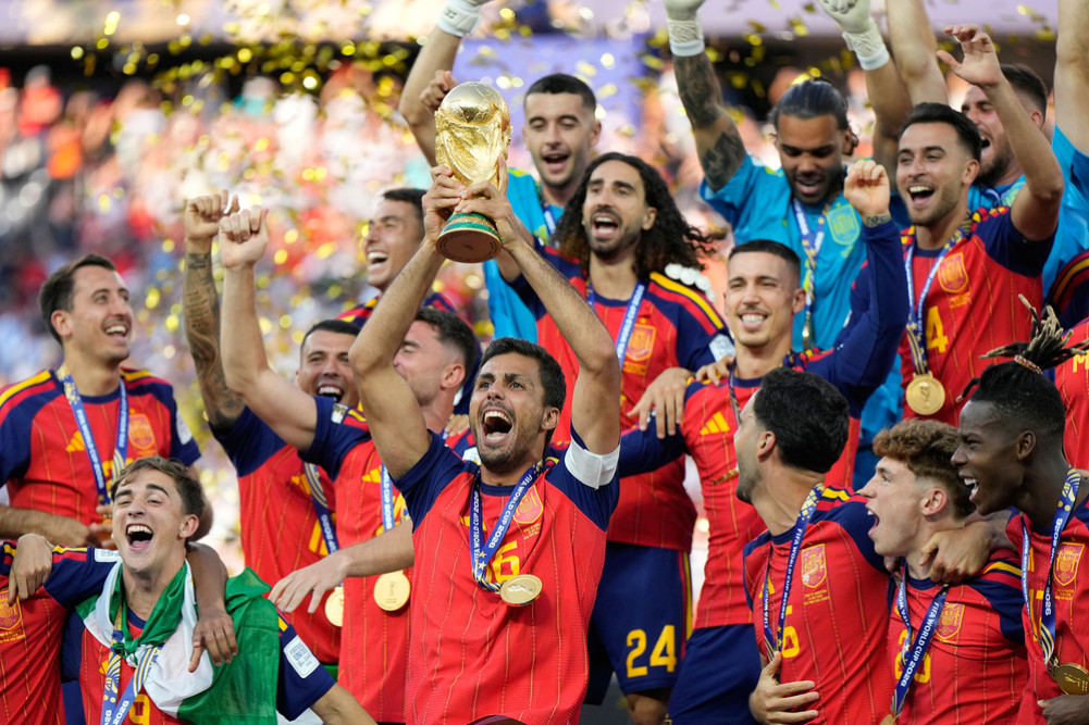 Spain World Cup Football Champion