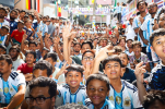 Football craze in Bangladesh, the cricketing land: Argentina in every home, Brazil in the streets