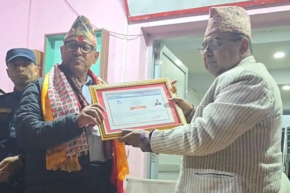 Who is Arjun Karki, elected from Sankhuwasabha?