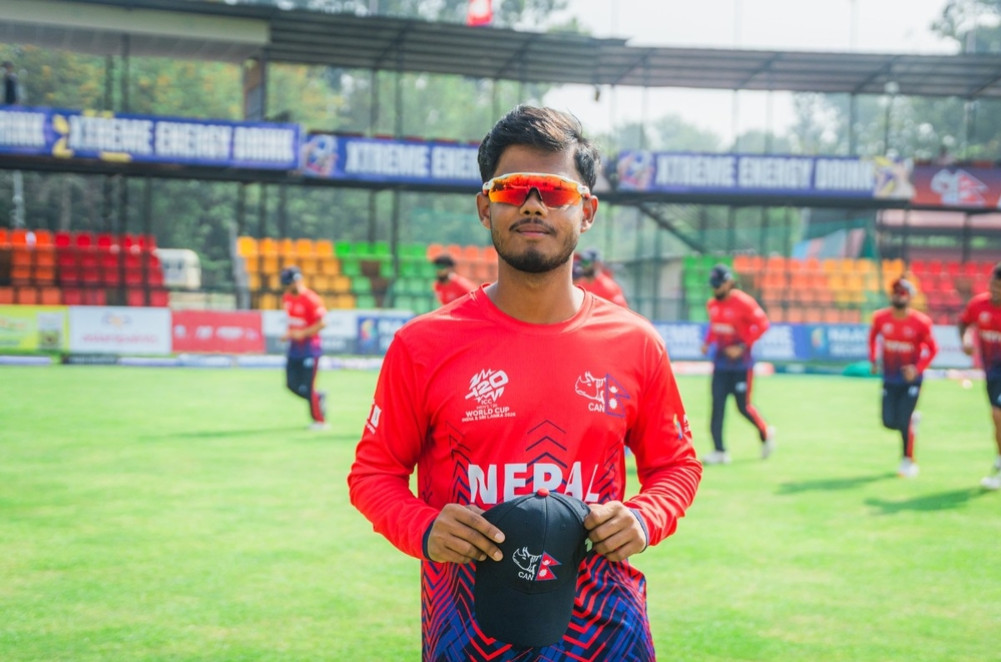 Nepal's batting against UAE, four Nepali players changed, Arjun making his 'debut'