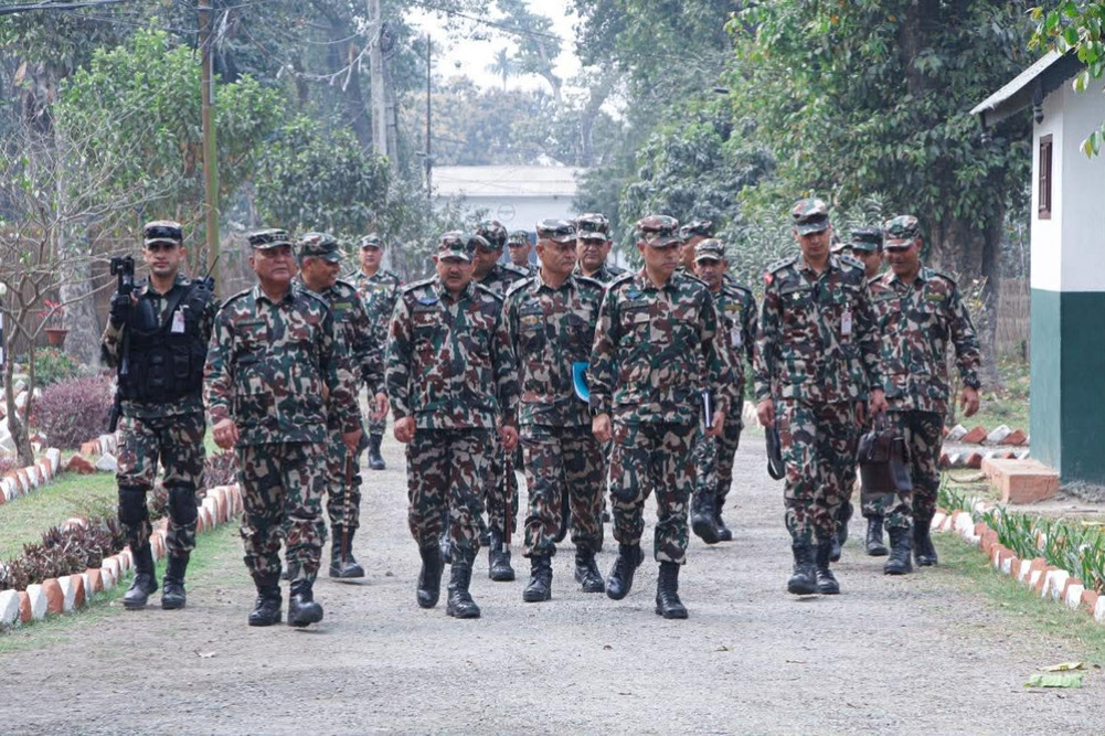 Army Chief Sigdel directs to make election security effective