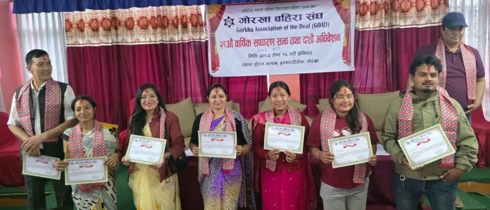 Pant elected president of Gorkha Deaf Association