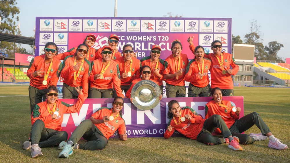 Bangladesh are the undefeated champions.