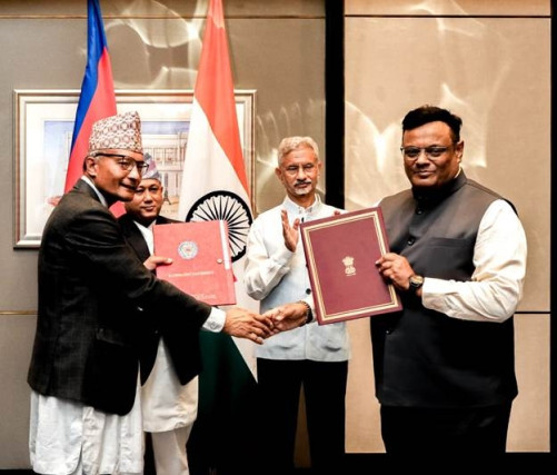 Nepal-India sign cooperation agreement on linguistic AI and digital systems