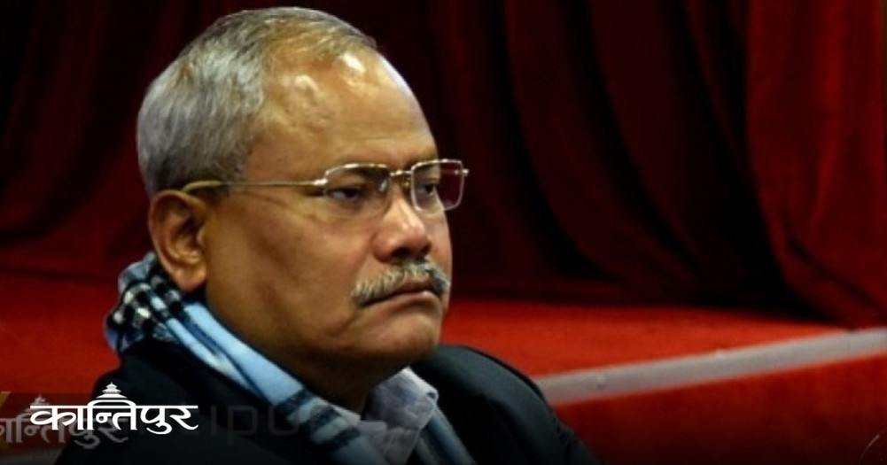 Congress' Vijay Gachhadar is far behind in Sunsari-3.