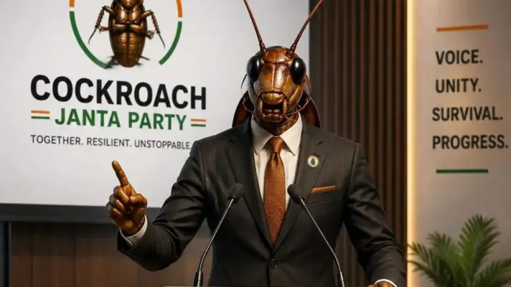 Cockroach Janata Party's followers reach 29 million in 6 days