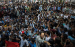 CJP's demonstration in New Delhi, significant participation of youth