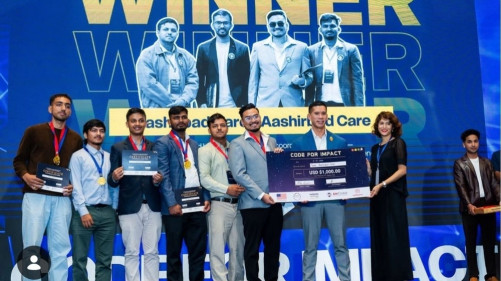 Four teams excel in Code for Impact, each receiving a prize of $1,000