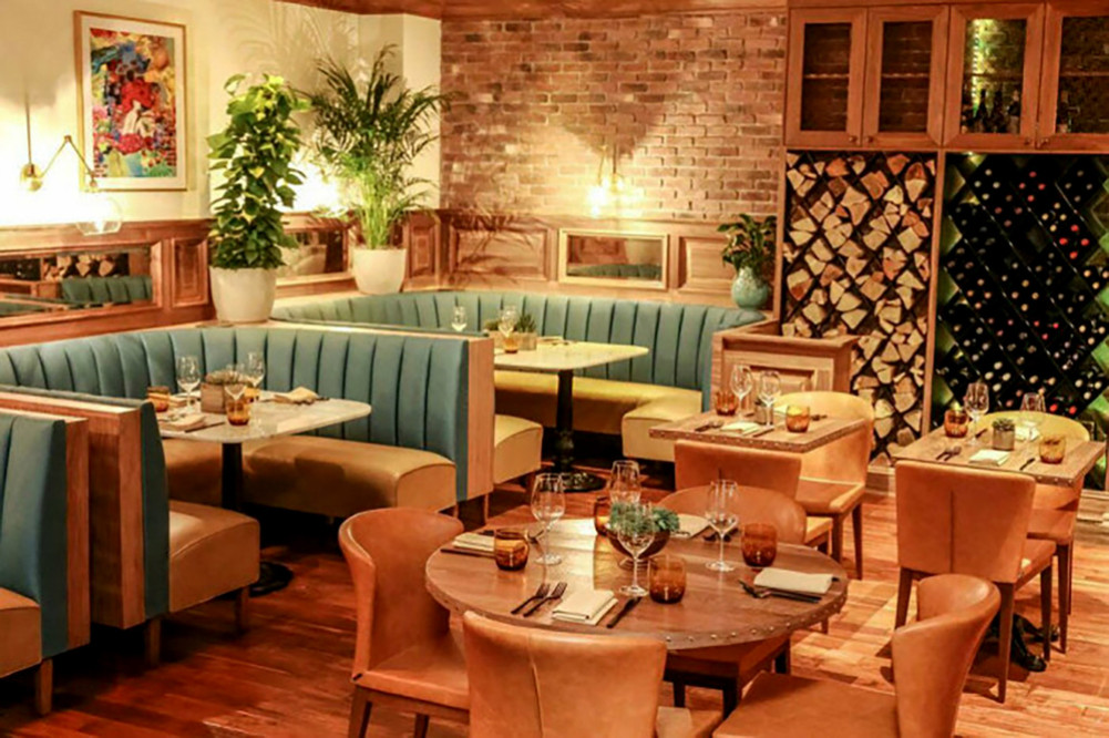 Attractive design of a small coffee shop