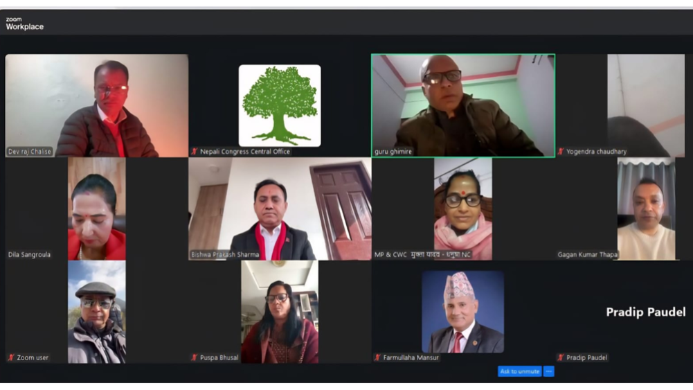 Nepali Congress's election policy: Launching the 'My 21 Days for Falgun 21' campaign